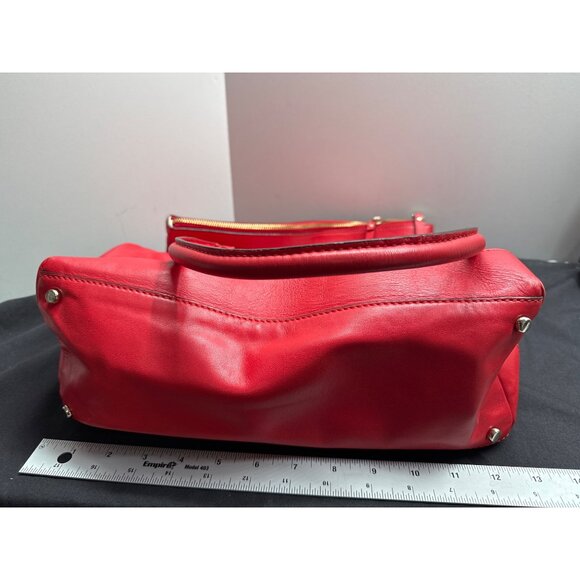 Kate Spade Fremont Place Carmen Gazpacho Red Fold over Handbag - Picture 2 of 16